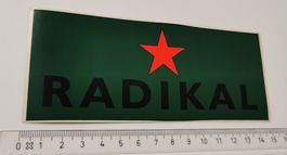 RADIKAL   (Aufkleber, PVC)