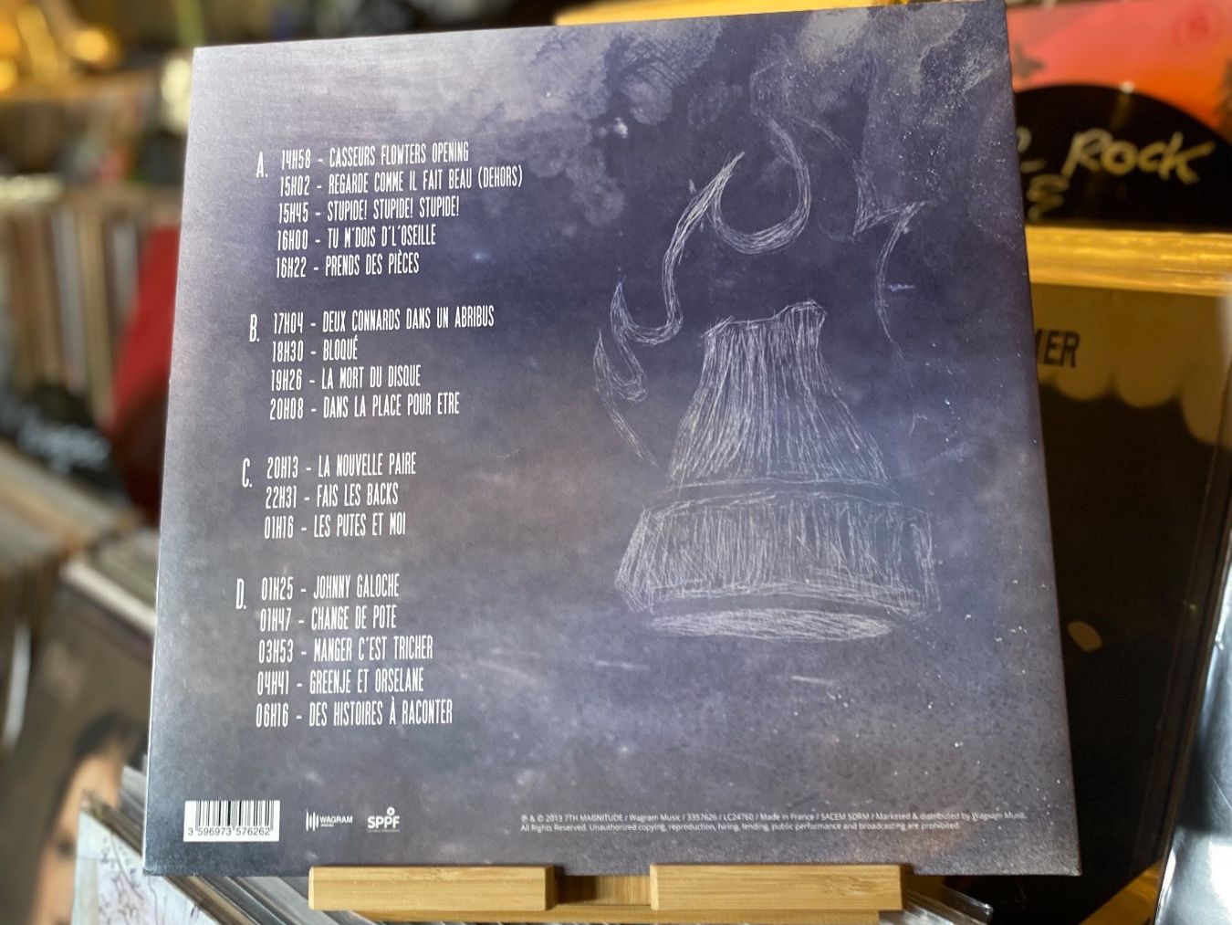 Vinyles: CASSEURS FLOWTERS...FR 2018 MINT DLP – D'occasion à Gals par Diskopatshop 1