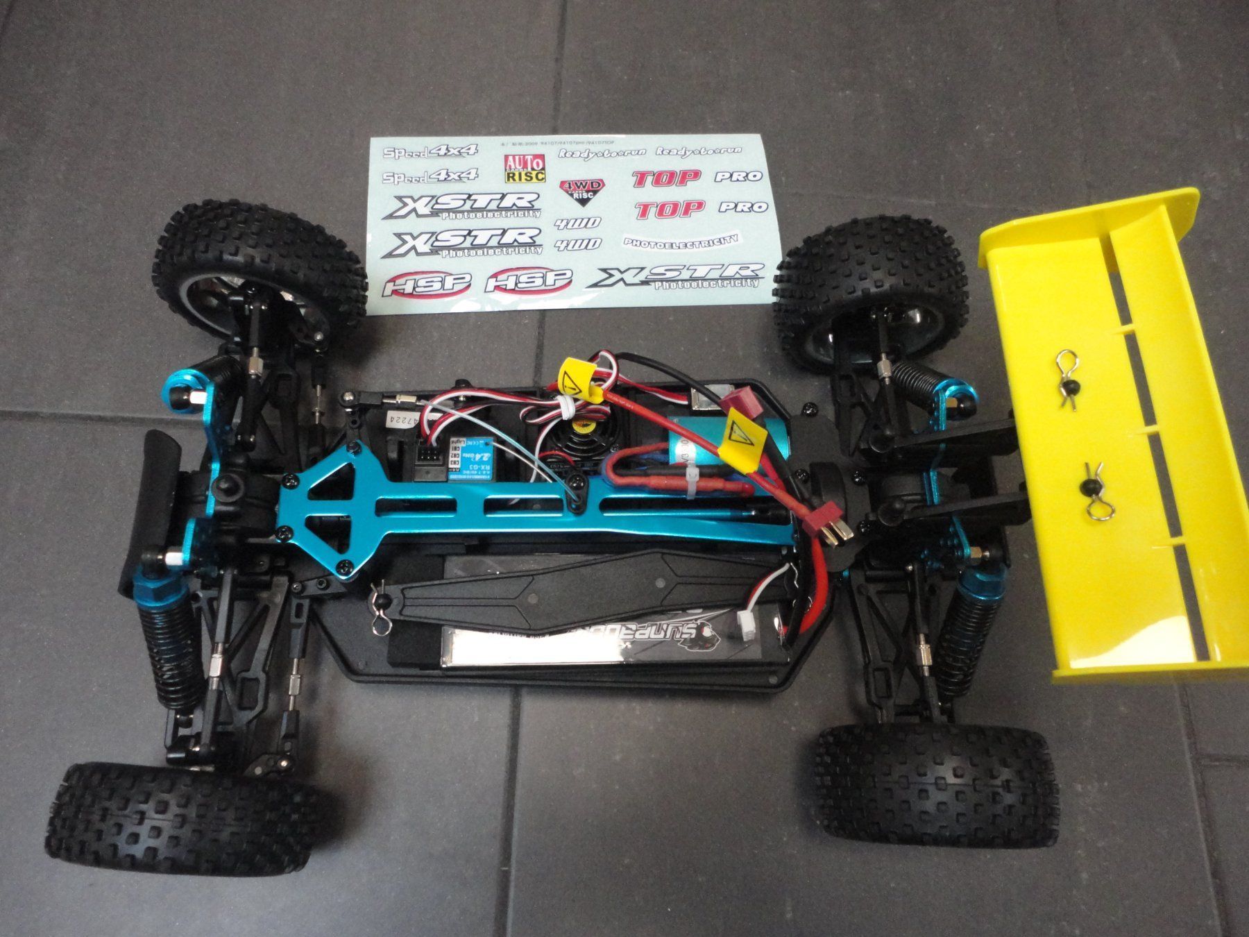 Modellismo RC: Brushless Buggy 4WD komplett-Set 1:10 – Nuovo e nell'imballaggio originale da Horgen venduto da RcModell 4