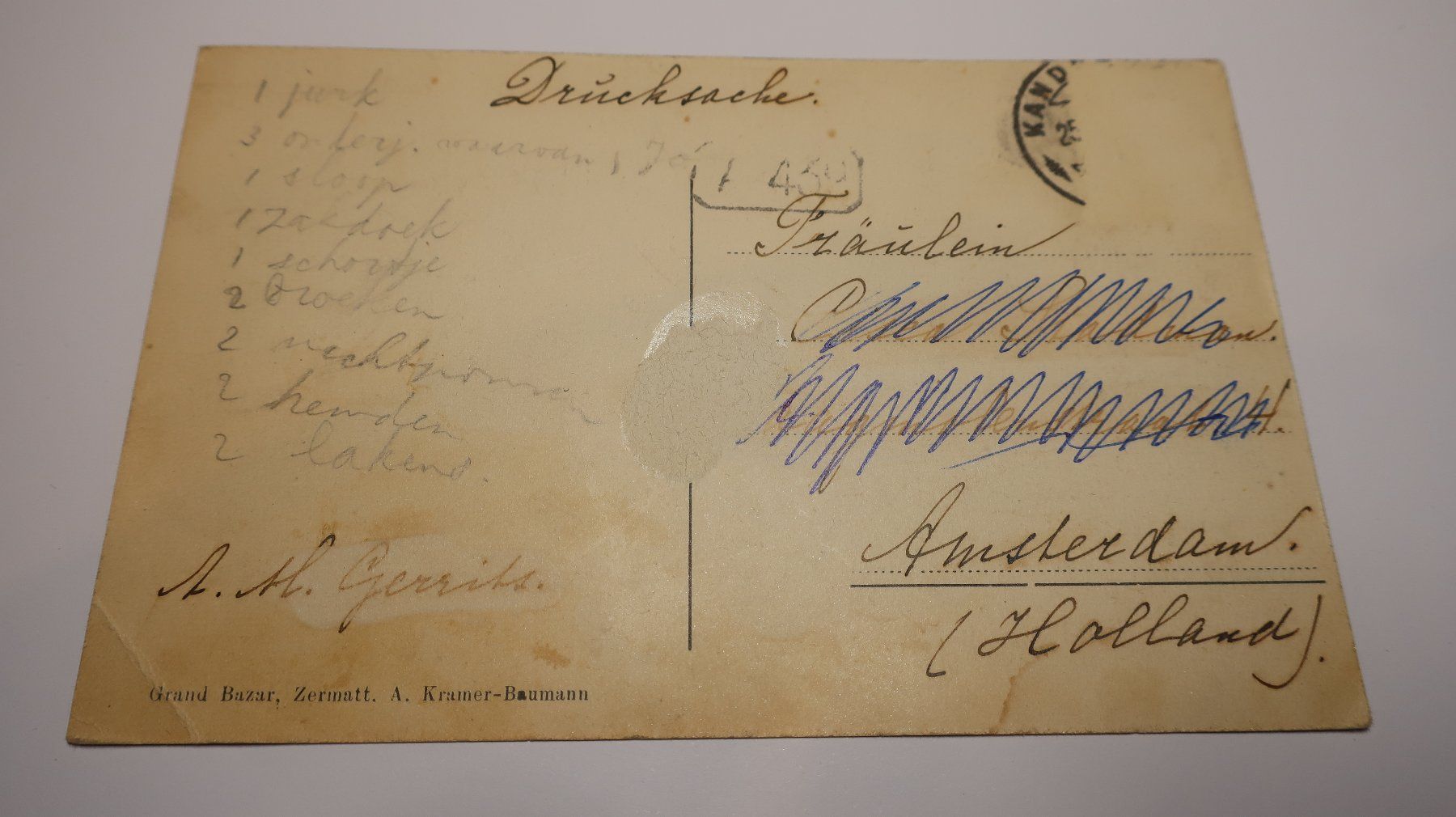 Cartes postales: Zermatt et le Cervin – Défectueux à Cormoret par Pascalll2001 3