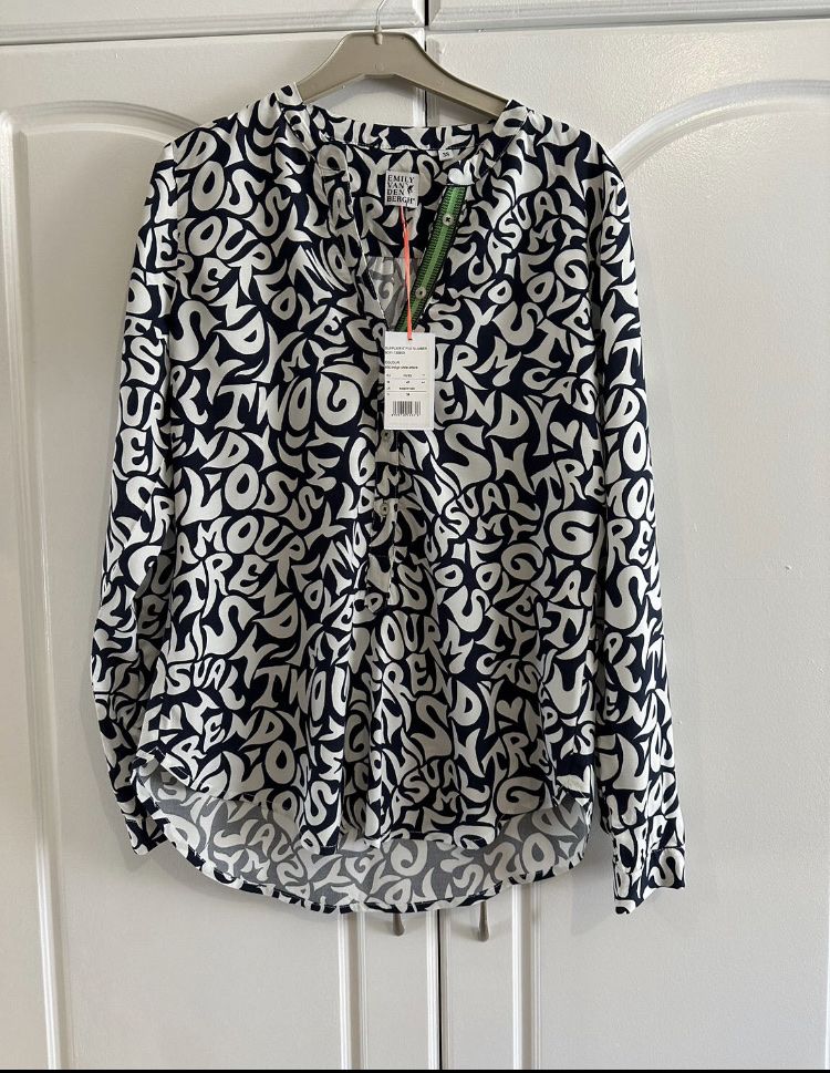 Emily van den Bergh Blusen: Neue Emily Van den Bergh Bluse  – Neu und originalverpackt aus Wettingen von epe_9vbf 3