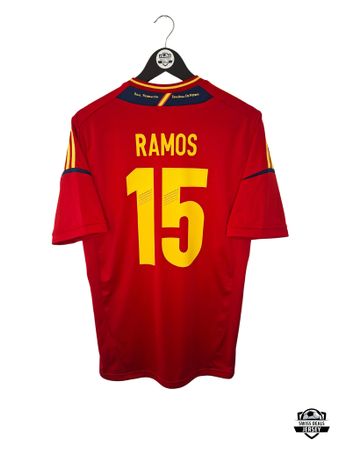 SERGIO RAMOS #15 Original Spain 2012-13 Home Trikot