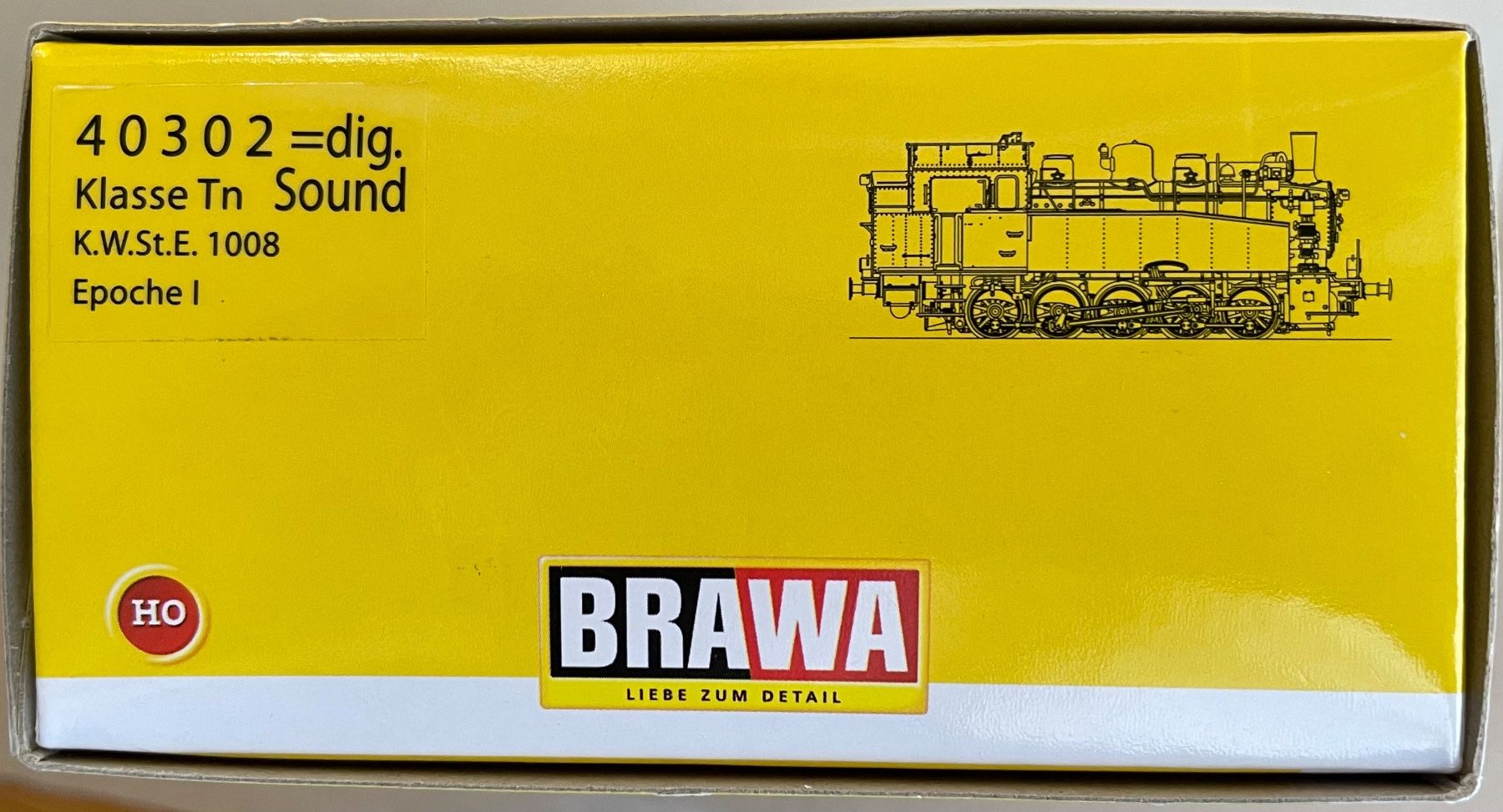 Brawa Modellini di ferrovie: 40302 Brawa, Dampflok=dig. Sound K.W.St.E – Nuovo e nell'imballaggio originale da Root venduto da dioramabau 3