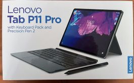 Lenovo Tablet P11 Pro  mit Stift, Tastatur, Hülle