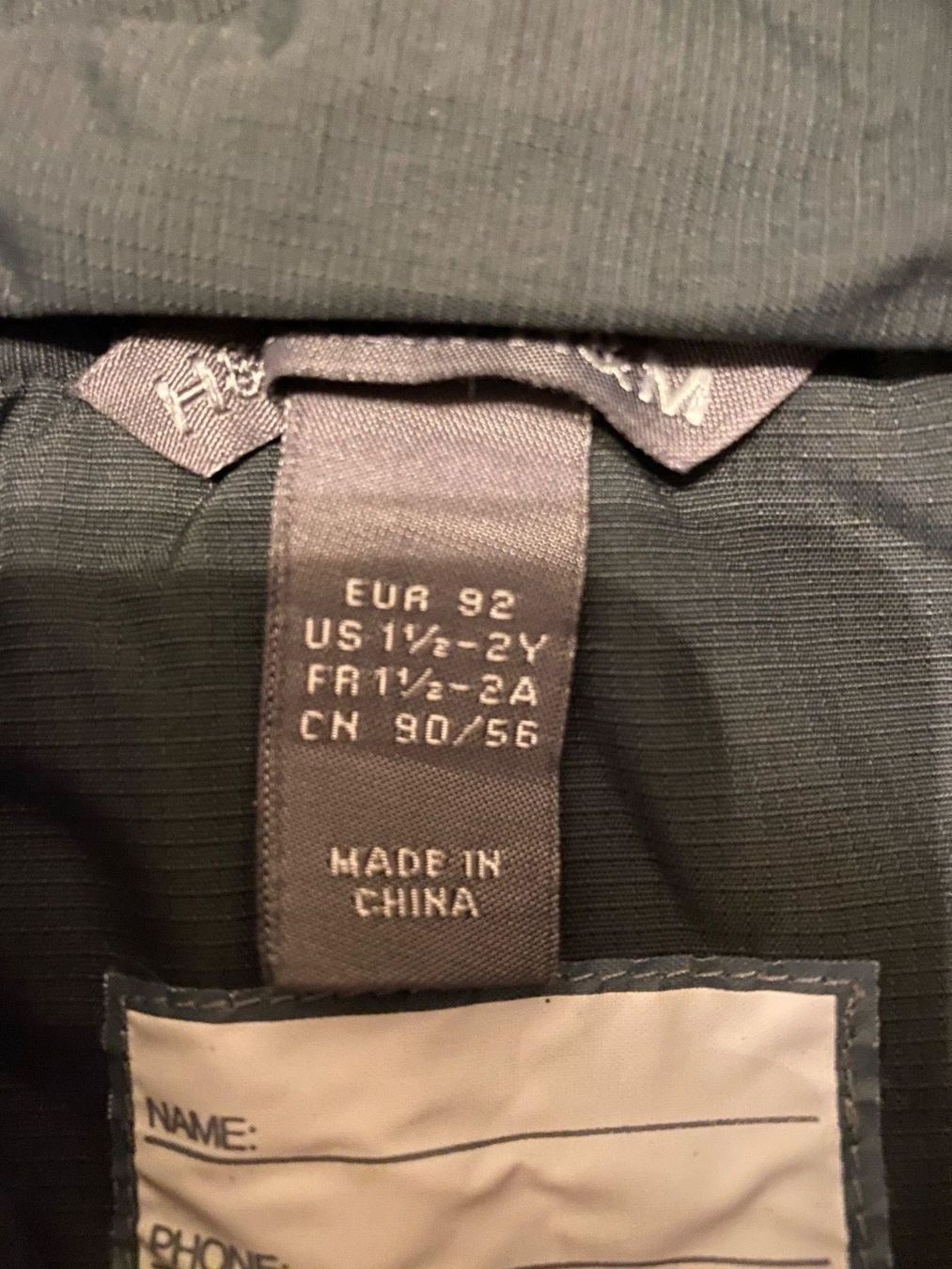 H&M Giacche & Cappotti: Veste garçon mi saison T.92 – Usato da Le Brassus venduto da lionete02 2