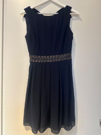 Miss Parisienne, Dunkelblaues Kleid, Grösse 36/ S