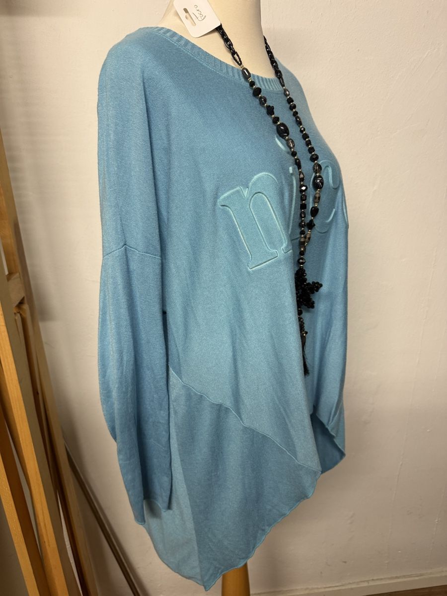 Maglioni & Felpe: Damen Vokuhila Nice Pullover blau l xl – Nuovo e nell'imballaggio originale da Groß-Gerau venduto da bor_8wfb 2
