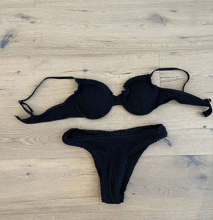 Neu! Schwarzes Bikini Gr. L