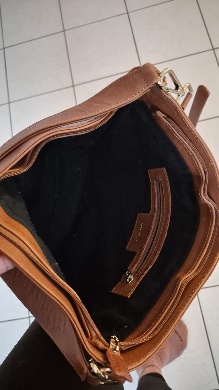 Borse: Tara Style Ledertasche cognic – Nuovo (secondo la descrizione) da Neuenhof venduto da HappyBuddha_24 2