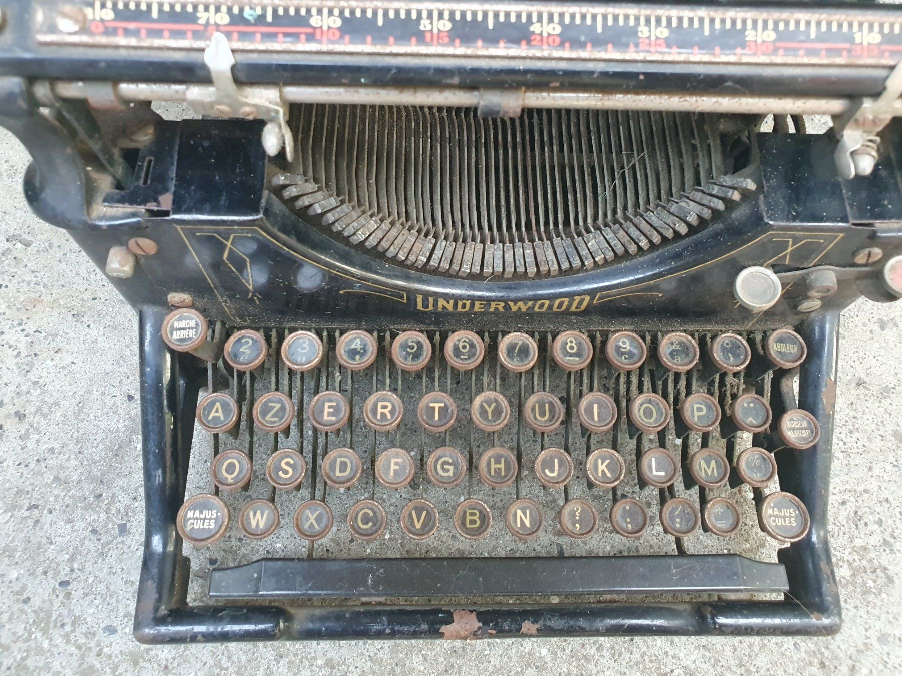Underwood Macchine da scrivere: Antike Schreibmaschine Underwood – Usato da Neuenhof venduto da mueller2970 2