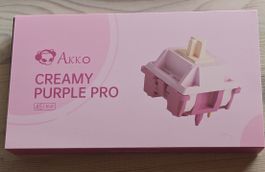 Akko Creamy Purple Pro 45 G neue mechanische Switches