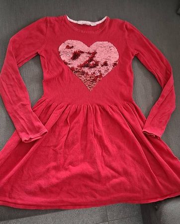 Abito vestito Kleid mit Pailletten 128/134