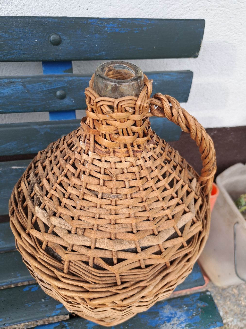 Bouteilles: Flasche in Korb – D'occasion à Ibach par roxy76 1