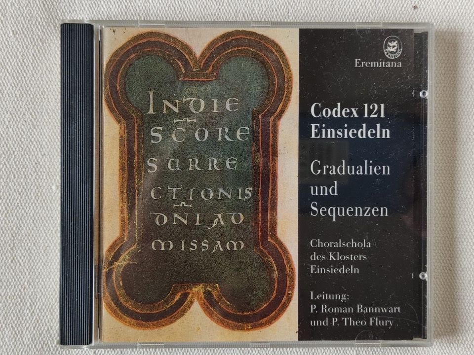 CD: CD Kloster Einsiedeln "Codex 121" Gradualien und Sequenzen – Usato da Zürich venduto da imago6912