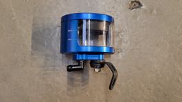 Rizoma Bremsflüssigkeit Ausgleichsbehälter CT127U Alu blau