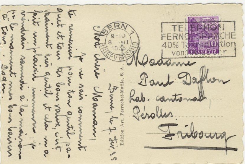 Cartoline postali: AK Bern Marktgasse Oldtimer 1935 – Usato da Kirchberg BE venduto da Mgh 2