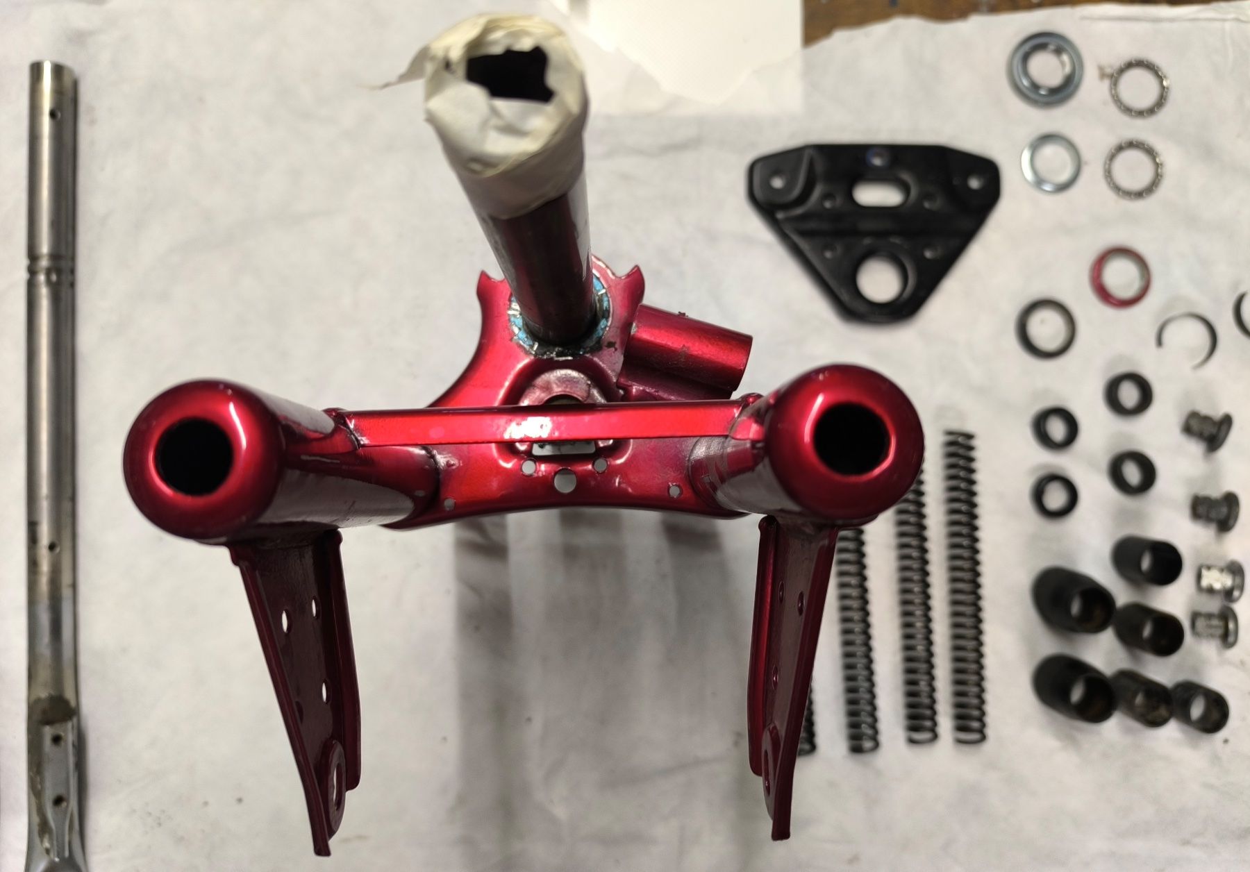 Puch Toutes les pièces détachées moto: Puch Gabel, Teile komplett wie Bilder – D'occasion à Schlatt TG par npz-kolibri 2