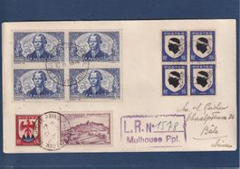 Lettre R. Mulhouse 1946