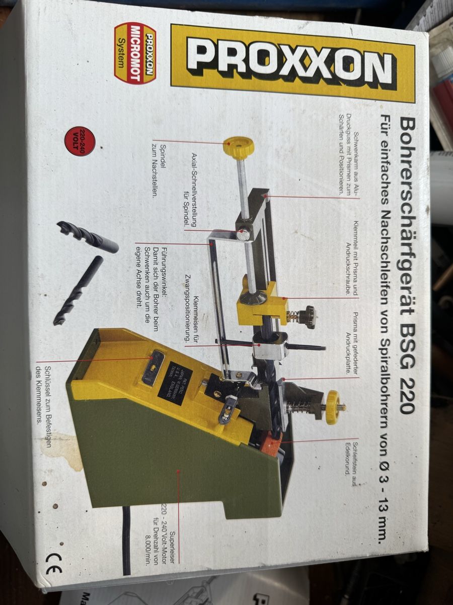 Alle Werkzeuge: Ensemble d'outils Proxxon BSG 220 avec accessoires – Gebraucht aus Troistorrents von joj_6wd5