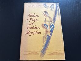 Heitere Tage mit braunen Menschen