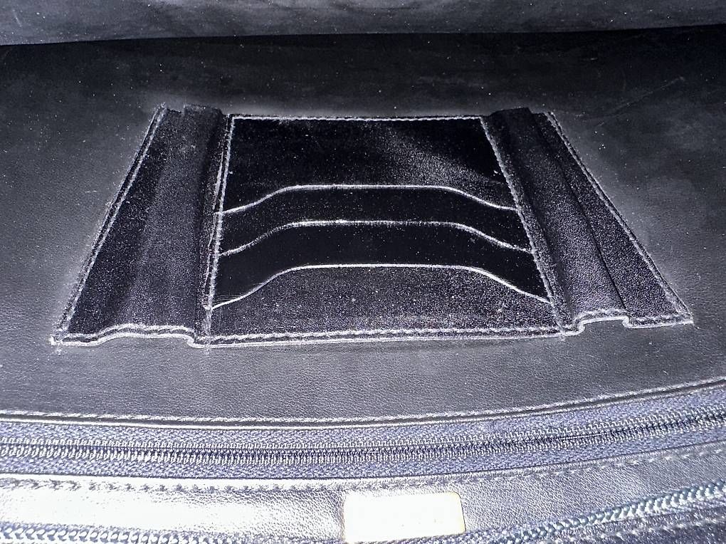Bally Valigie & Borse: Bally Ledermappe / Dokumentenmappe, schwarz – Usato da Zürich venduto da fleurance01 3
