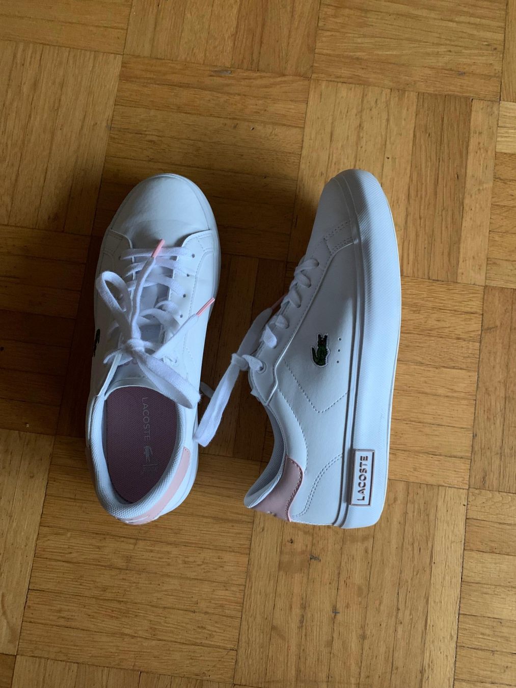 Lacoste Scarpe da uomo: Weiss, rosa Lacoste Sneakers Gr. 37 – Nuovo (secondo la descrizione) da Luzern venduto da Simona15 3
