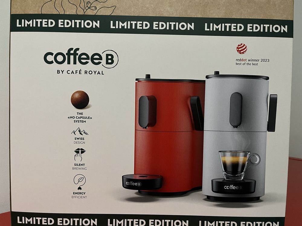 CoffeeB Kaffeemaschine, Limited Edition grau, NEU (Neu und ...