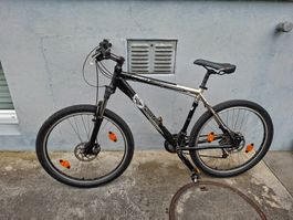 Fahrrad Mountainbike California schwarz/silber gu...