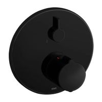 KWC style Unterputz Thermostat-Brausearmatur schwarz matt