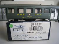 Liliput B4ü, SBB-Leichtstahlwagen mit Doppeltüren, 387604
