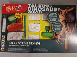 Dinosaurier  Mal und Stempel mit Sound & Licht, Neu