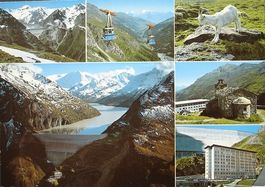 Barrage et lac de la GRAND-DIXENCE Luftseilbahn - Ziege