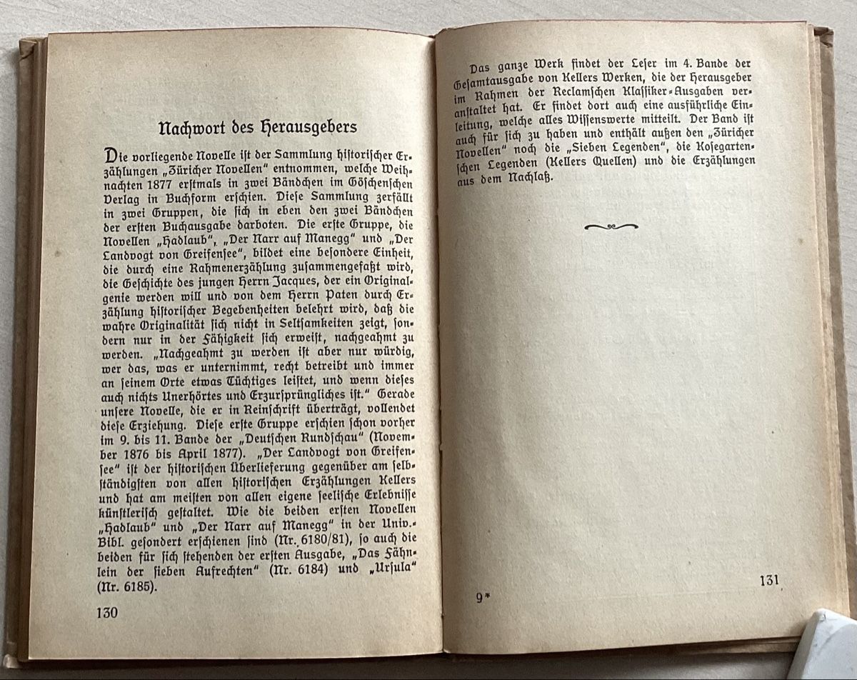 Bücher: Geschichte Schweiz,  Der Landvogt von  Greifensee  0 – Gebraucht aus Reinach BL von Linda013 2