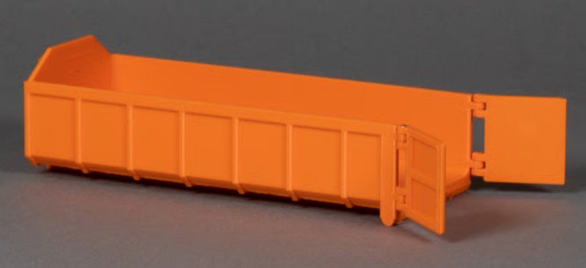 Kit di modellismo & Modellini statici: MSM 5602.02 Abrollcontainer 15 m3 orange – Nuovo e nell'imballaggio originale da Dagmersellen venduto da FBM-Bacheli