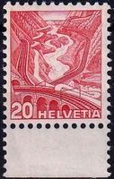 1936/38, Val Leventina Nr. 205y postfr.**, glattes Papier.