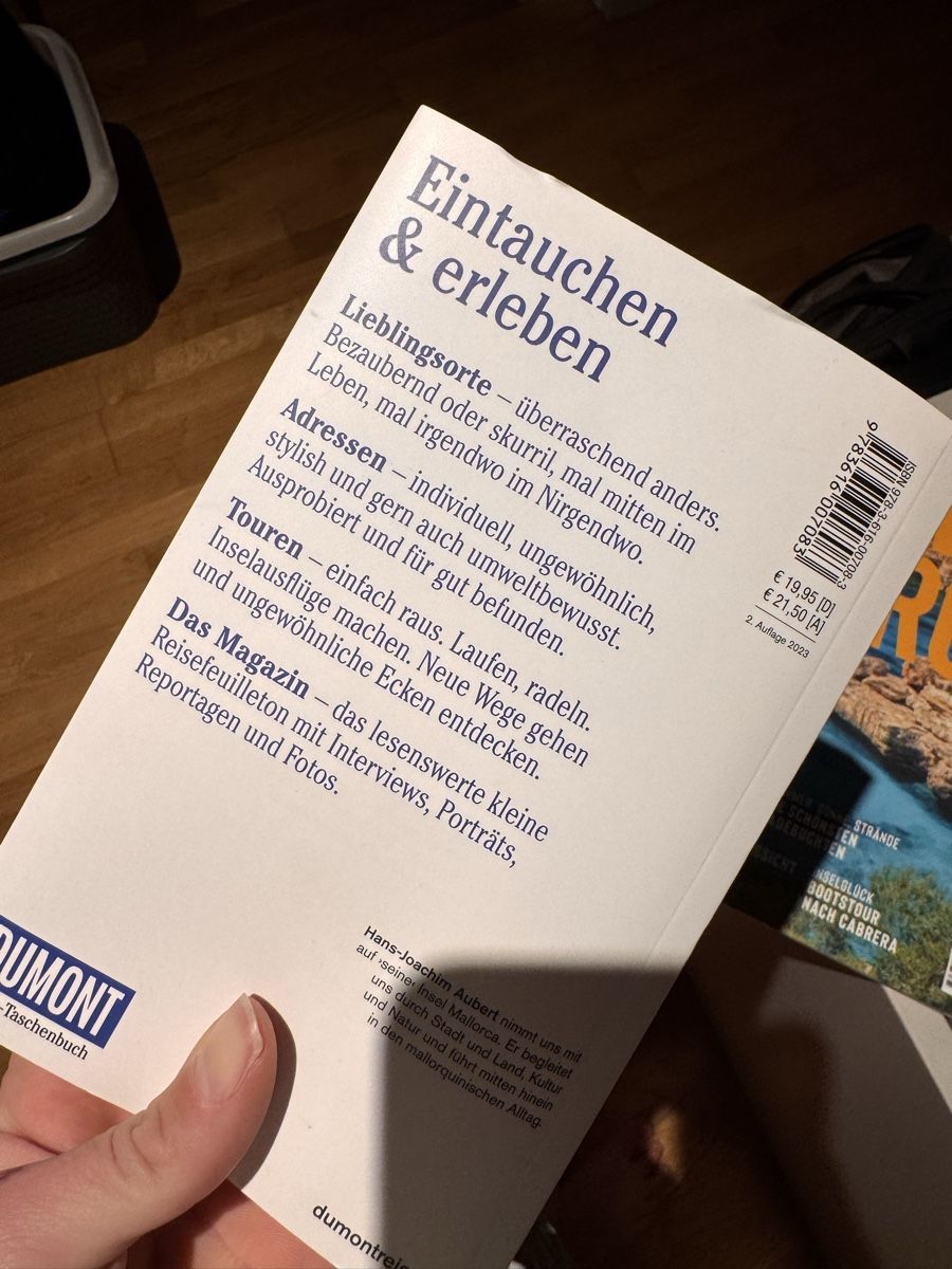 Bücher: 2 verschiedene Mallorca Reiseführer von Dumont – Neu (gemäss Beschreibung) aus Sursee von ste_zr96 1