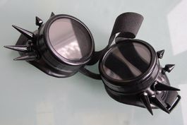 Cool Steampunk Goggles, Schweisserbrille schwarz