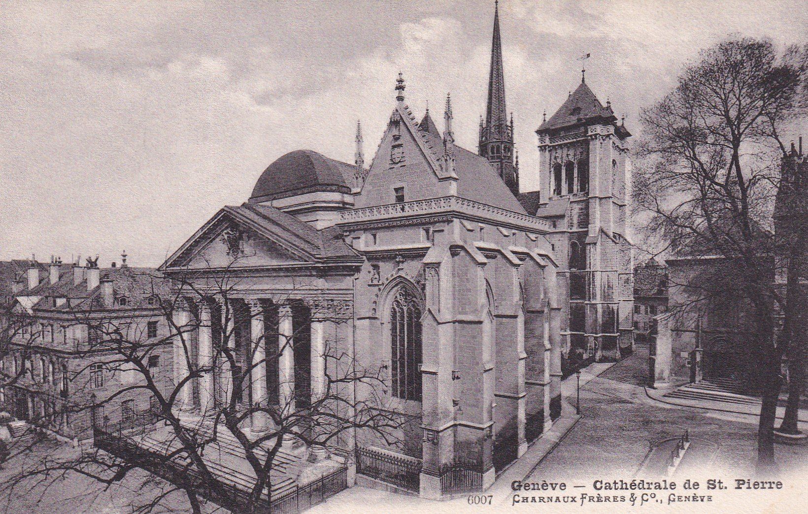 Ansichtskarten: Genève Cathédrale de St.-Pierre – Gebraucht aus Cormoret von Pascalll2001