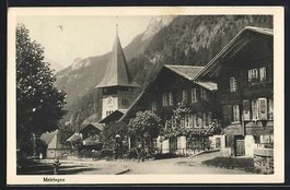AK Meiringen, Blick auf die Kirche