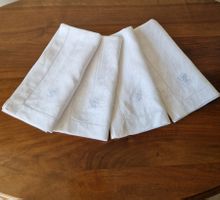 Damast Servietten Monogramm