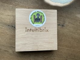 Intuitibrix in Holzkiste inkl. 51 Ideen-Kartenset Lernspiel