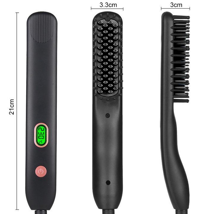 Prodotti per la cura & articoli per la pulizia: Hair Beard Straightener Brush für Das Styling Von Bart&Haar – Nuovo (secondo la descrizione) da Thun venduto da thunshop 4