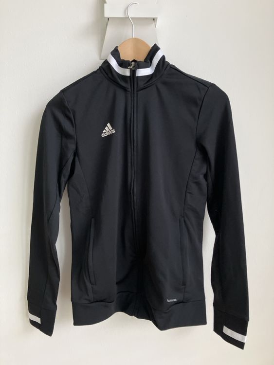 Adidas Trainingsjacke Damen schwarz weiss Gr. XS Kaufen auf Ricardo