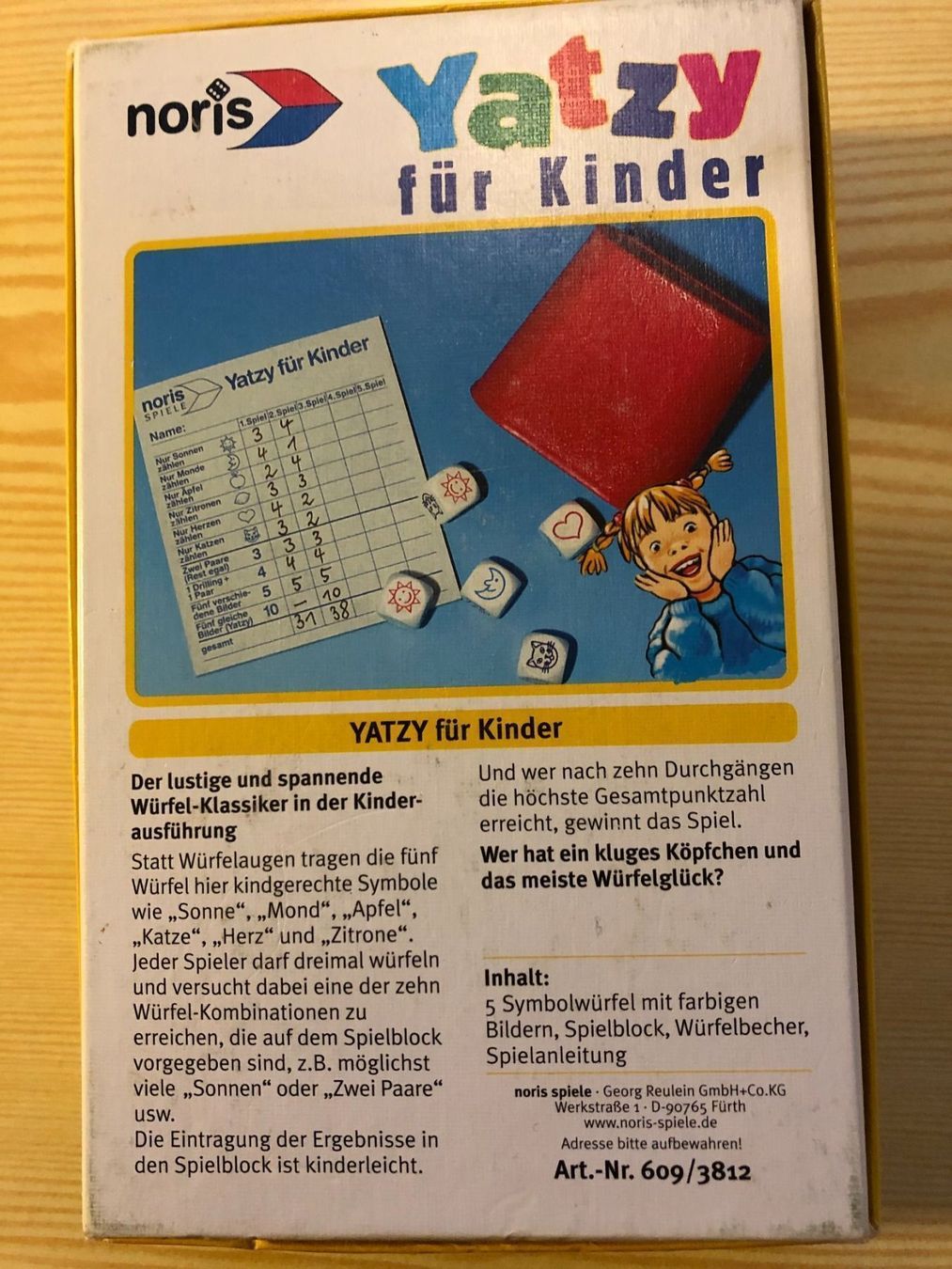 Giochi: Yatzy Würfelspiel – Usato da Orpund venduto da Shivatiger 1
