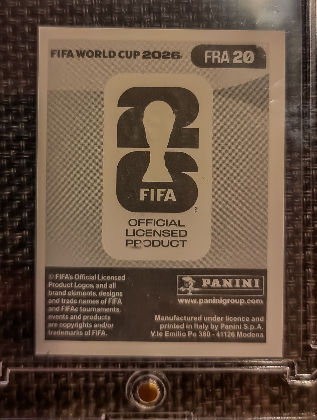 Panini Carte collezionabili: Kylian Mbappe Panini World Cup 26 Rare Red Parallel – Nuovo (secondo la descrizione) da Worben venduto da fxa_g2dm 1