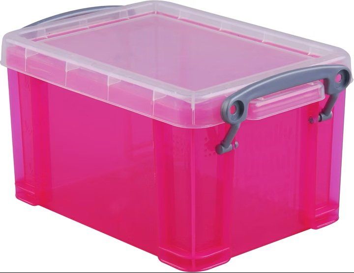 Contenitori & Simili: Really Useful Box Kunststoffboxen 0,3 Liter Rosa – Nuovo (secondo la descrizione) da Muttenz venduto da Gepard23