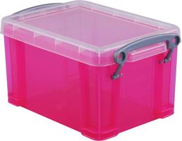 Really Useful Box Kunststoffboxen 0,3 Liter Rosa