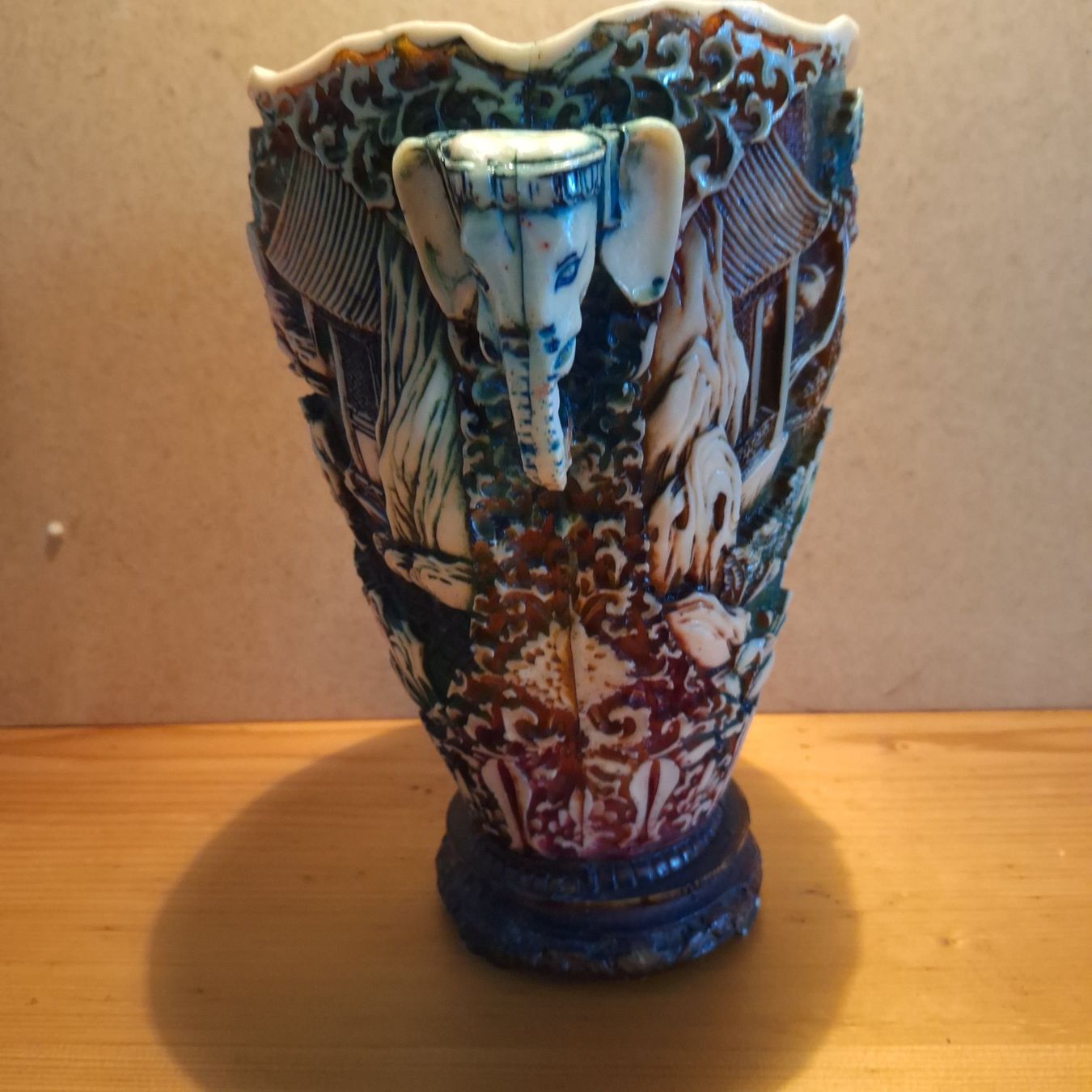 Vasen & Gefässe: Asiatische, schwere, grosse Vase, Deko – Gebraucht aus Winterthur von Goldpipau 2