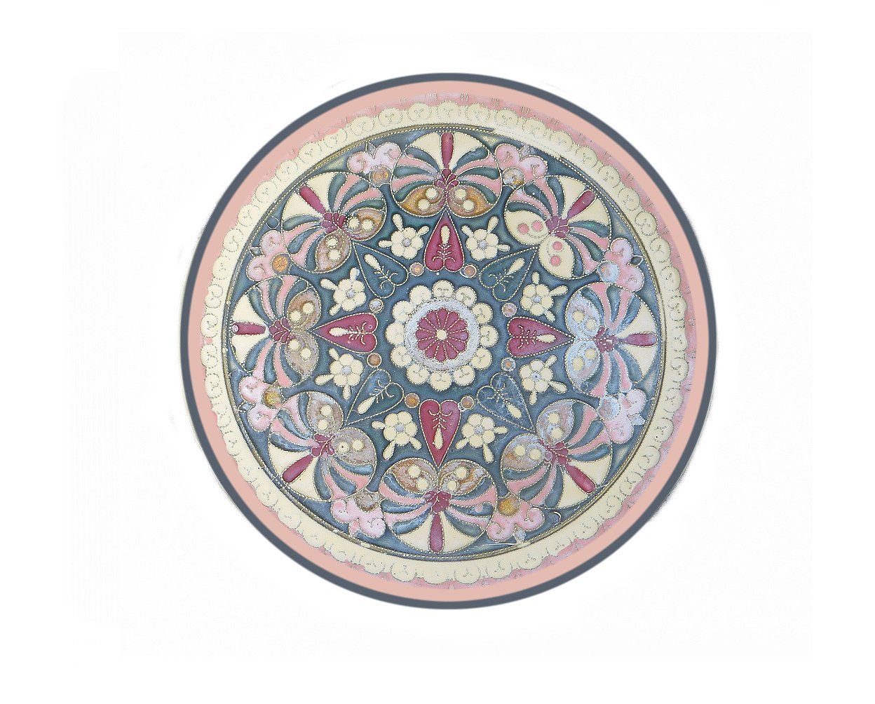 Piatti: Messingteller mit Cloisonné  19 cm ⌀ – Usato da Bern venduto da Ultimaa
