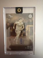 Fran García Autograph Card Real Madrid 1/1 